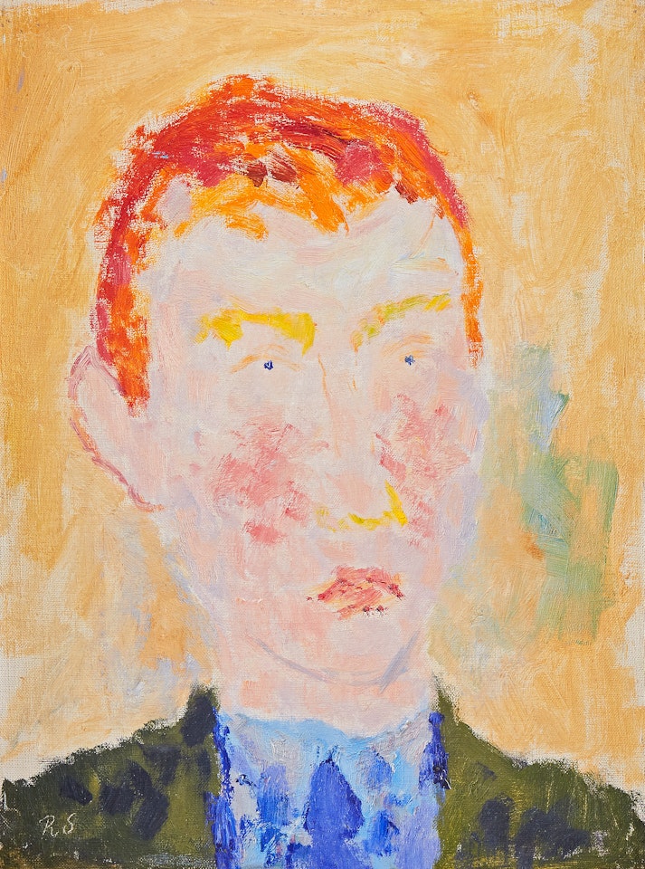 Self portrait by Ragnar Sandberg