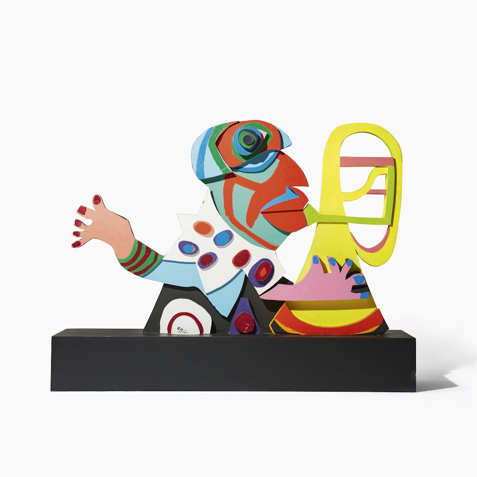 ”Amsterdam clown” from the Circus series by Karel Appel