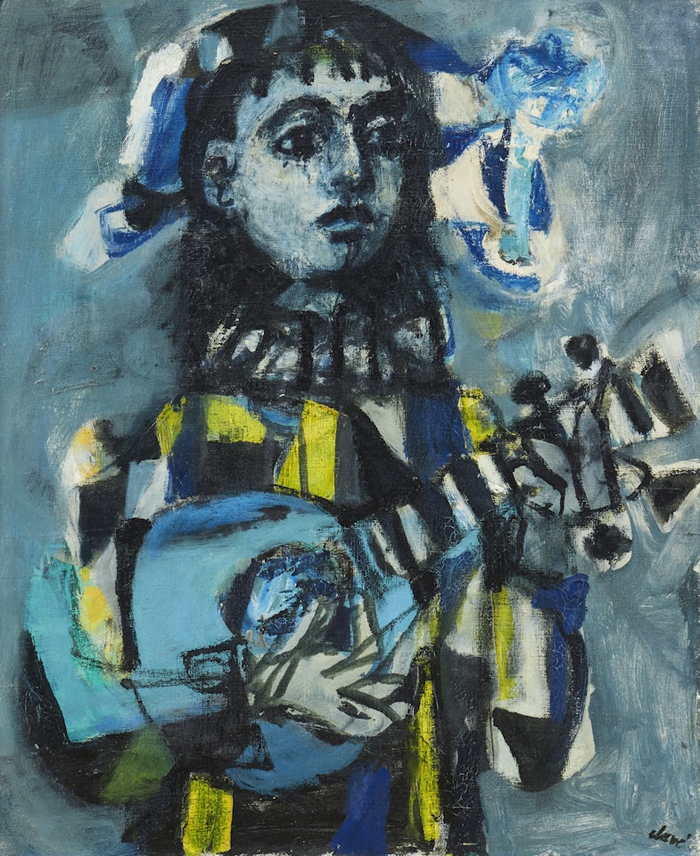 ”Harlequin” by Antoni Clavé