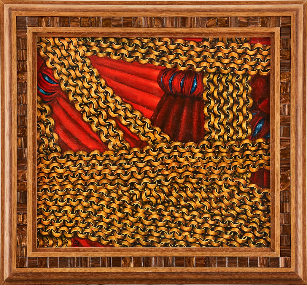Draperies and chains by Ernst Billgren