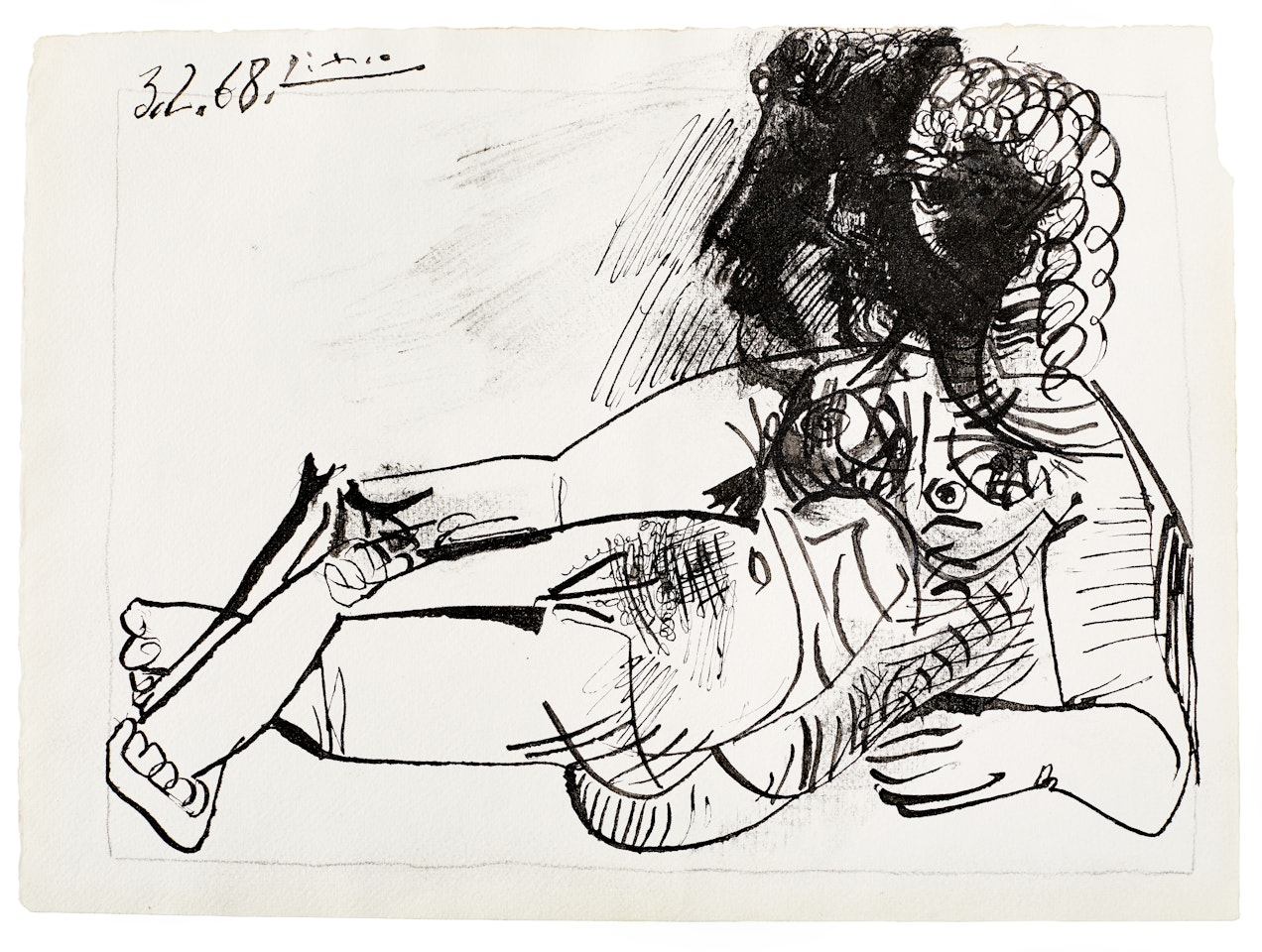 ”Nu allongé” by Pablo Picasso