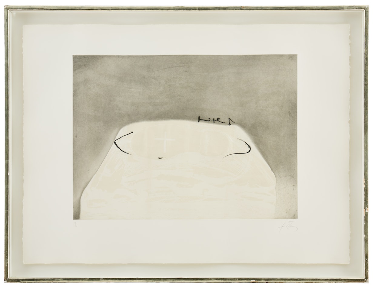 "Semelle" by Antoni Tapies