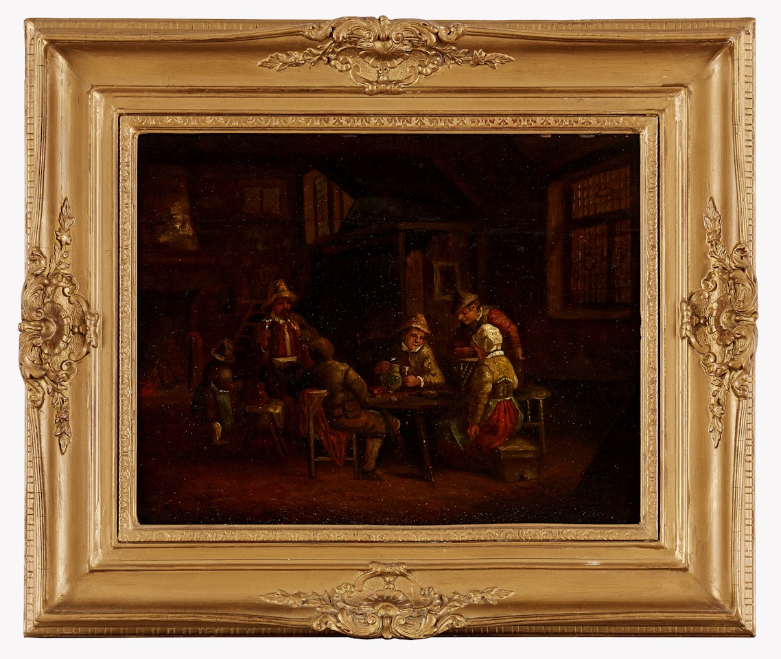Inn interior by Adriaen van Ostade