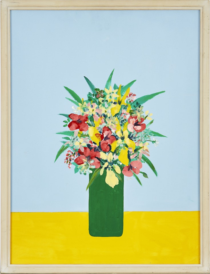 "Fleur chinoise" by Louis Cane