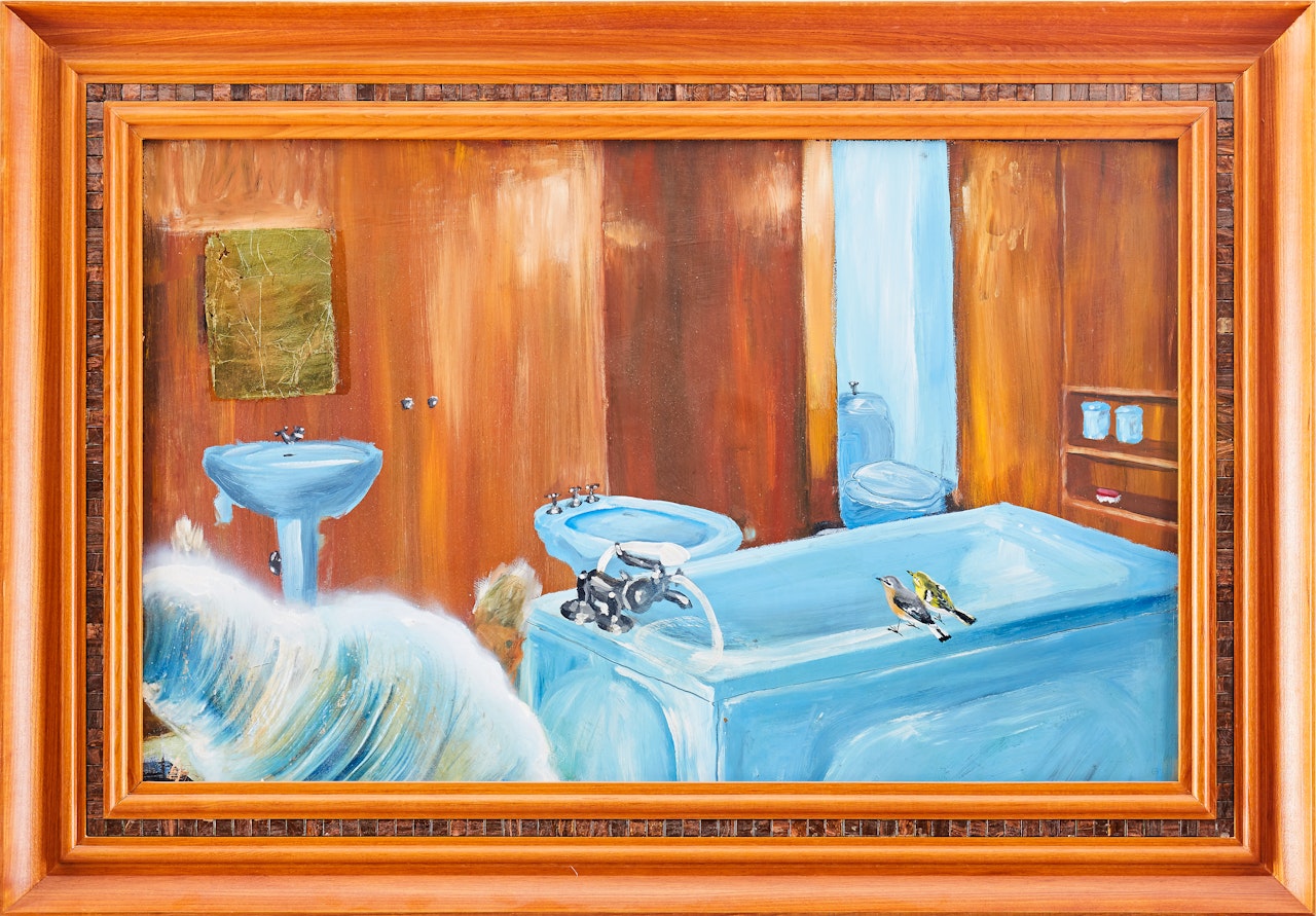 "Visit the bathroom" by Ernst Billgren