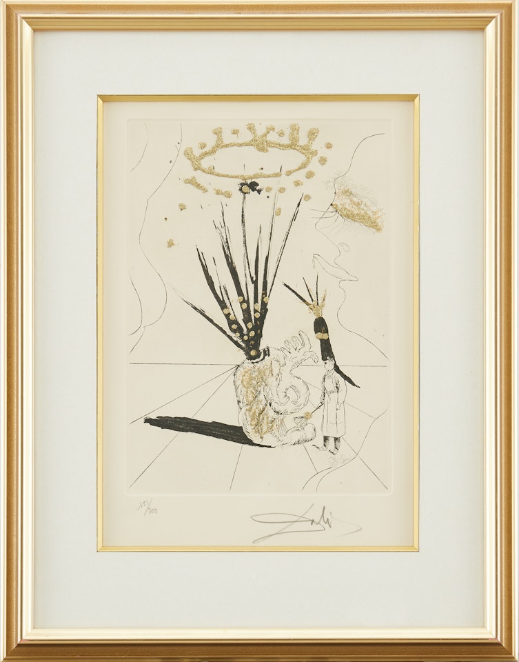"Pudentiane" from Les Amours Jaunes by Salvador Dali