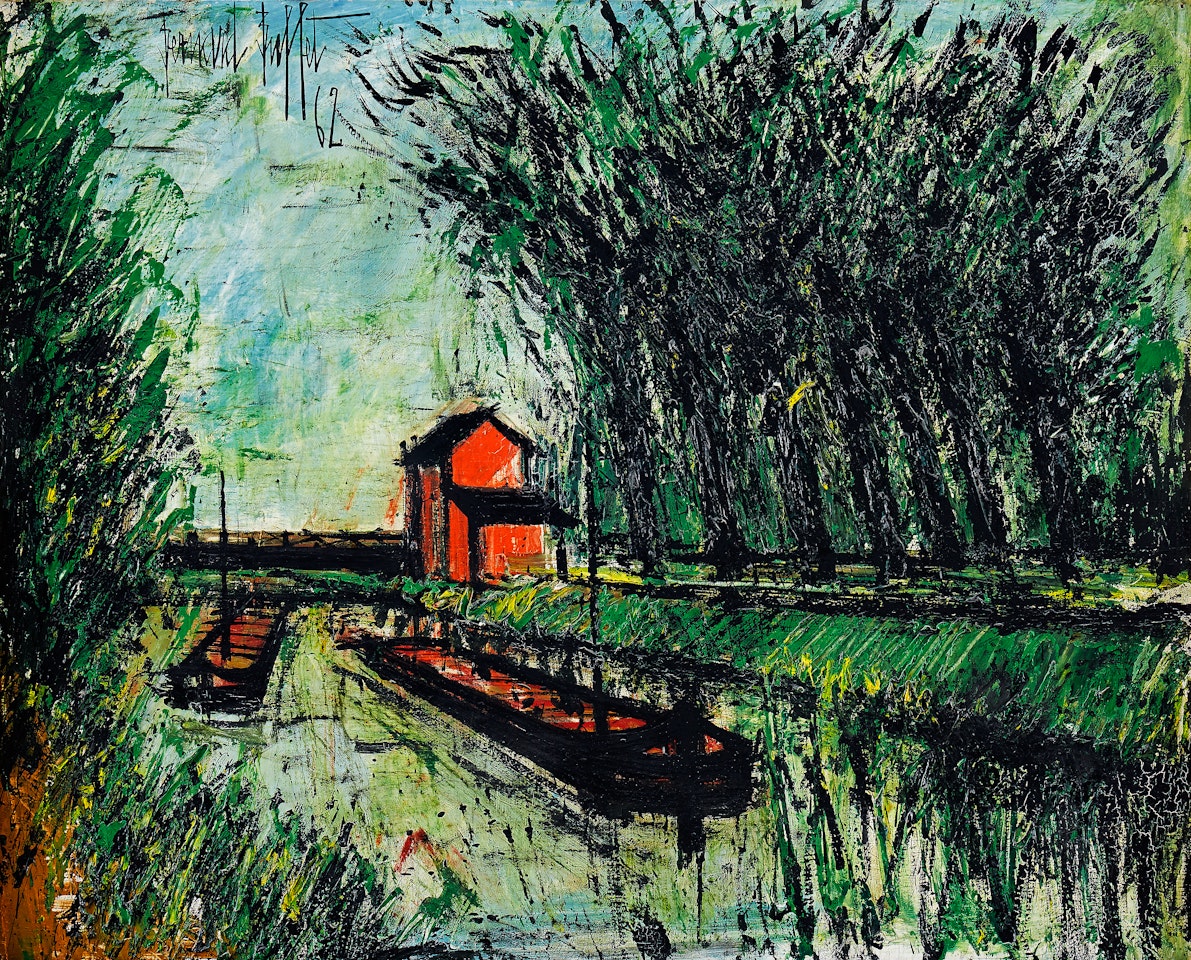 ”Ecluse sur La Meuse” by Bernard Buffet