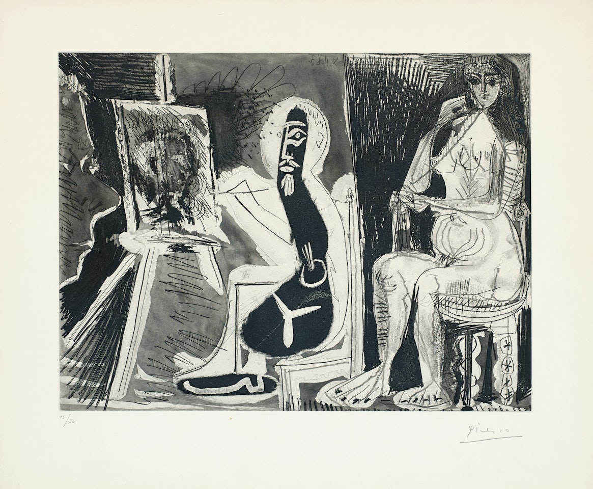 ”Dans l"atelier” by Pablo Picasso