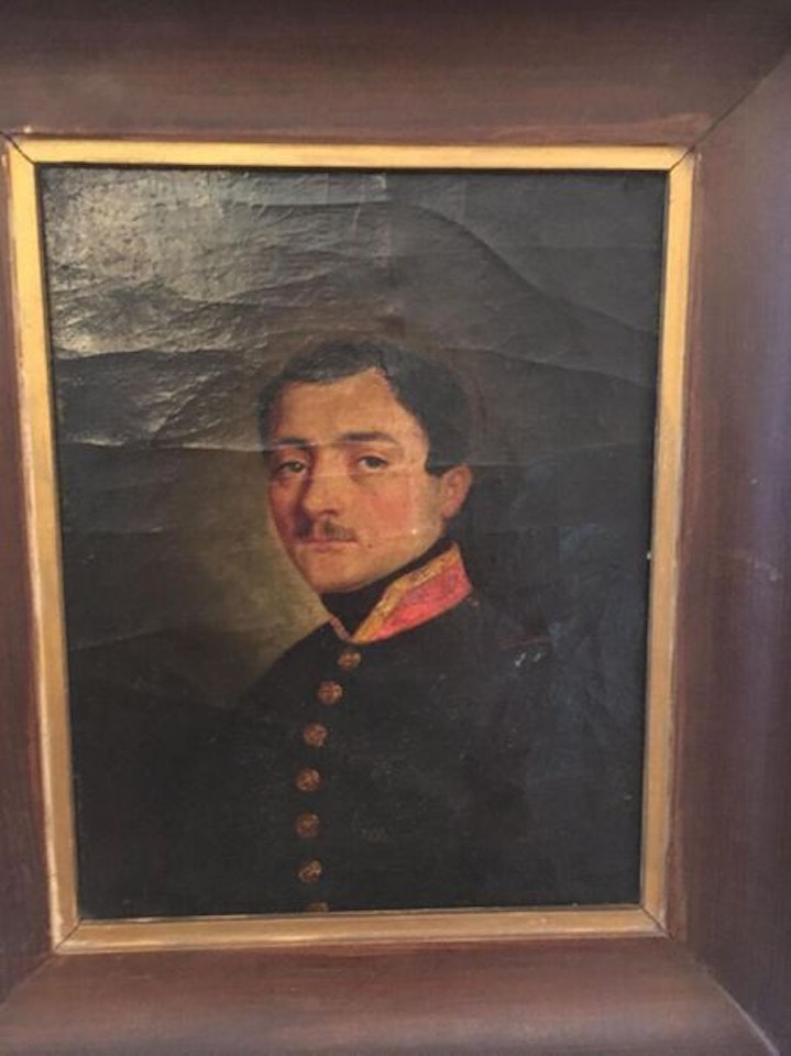Portrait of a soldier by French School