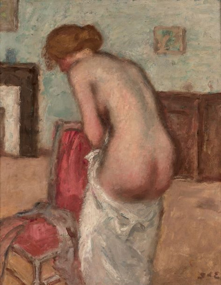 Naked woman from behind by Georges d’Espagnat