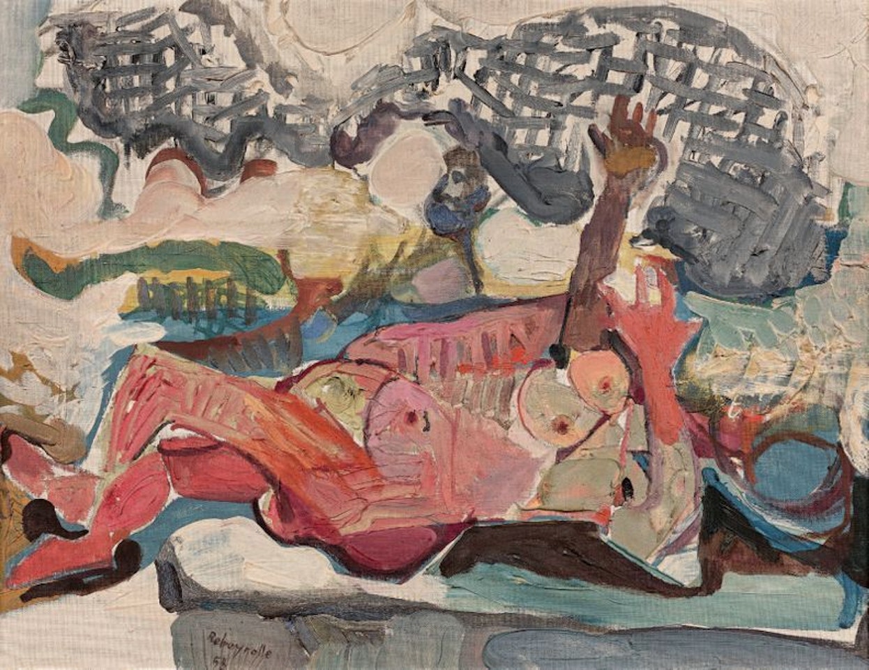The siesta by Paul Rebeyrolle