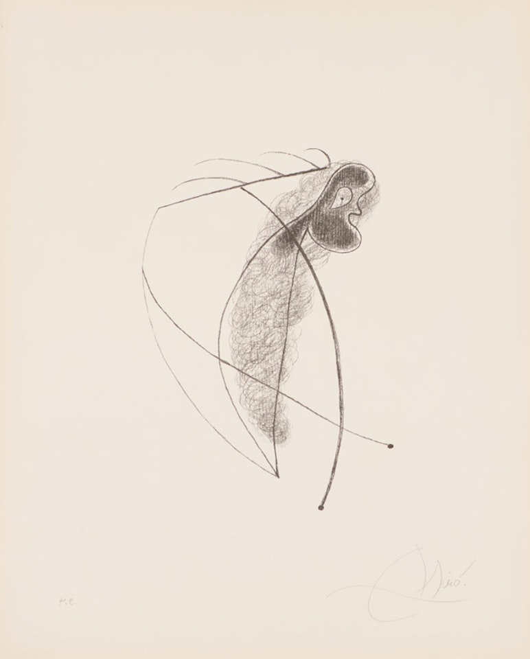 Lithograph III by Joan Miró
