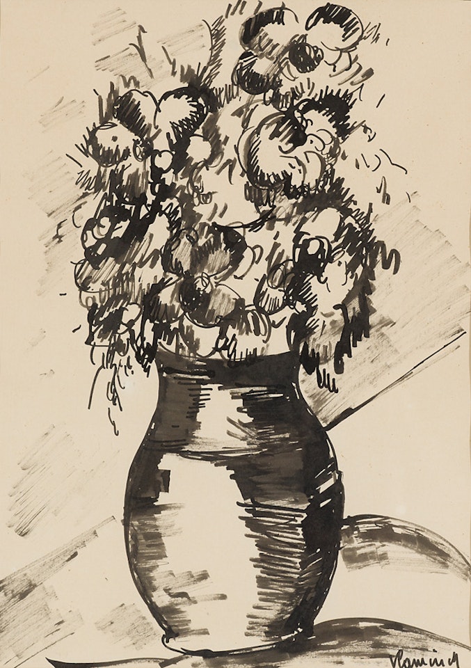 Vase de Fleurs by Maurice de Vlaminck