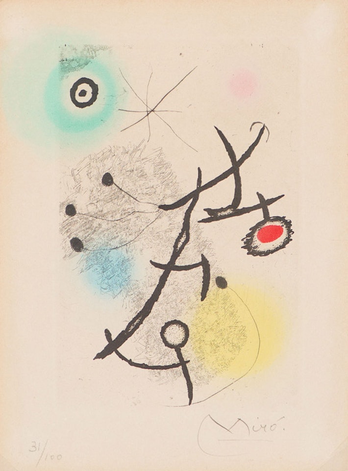 Ponts Suspendus (C. 94; D. 387) by Joan Miró