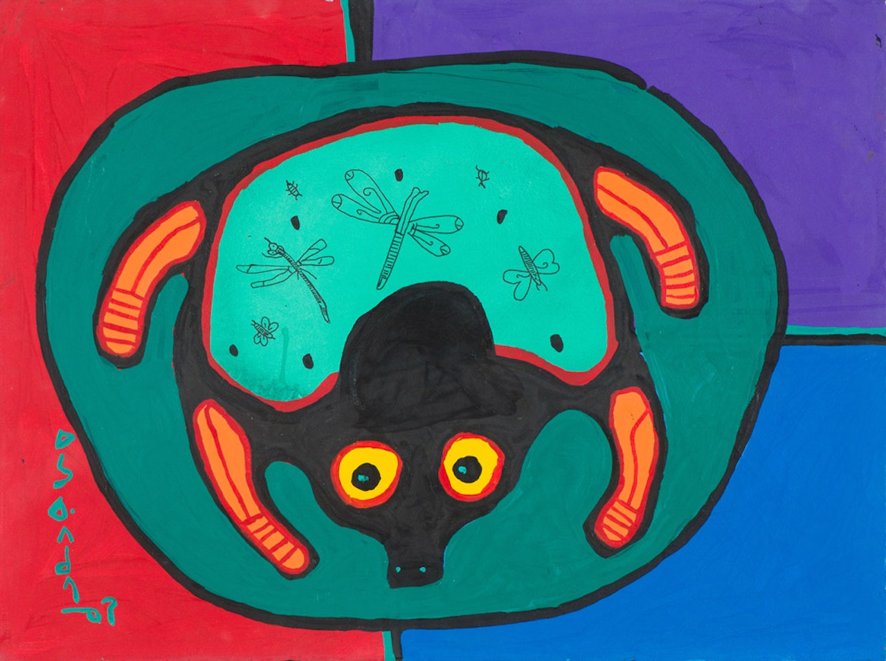 Nature"s Cycle by Norval Morrisseau