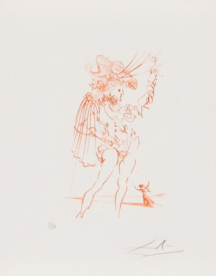 Measure for Measure (Michler/Löpsinger 26-281; Field 68-7) by Salvador Dali