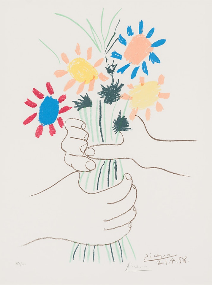 Bouquet of Peace (C. 130) by Pablo Picasso