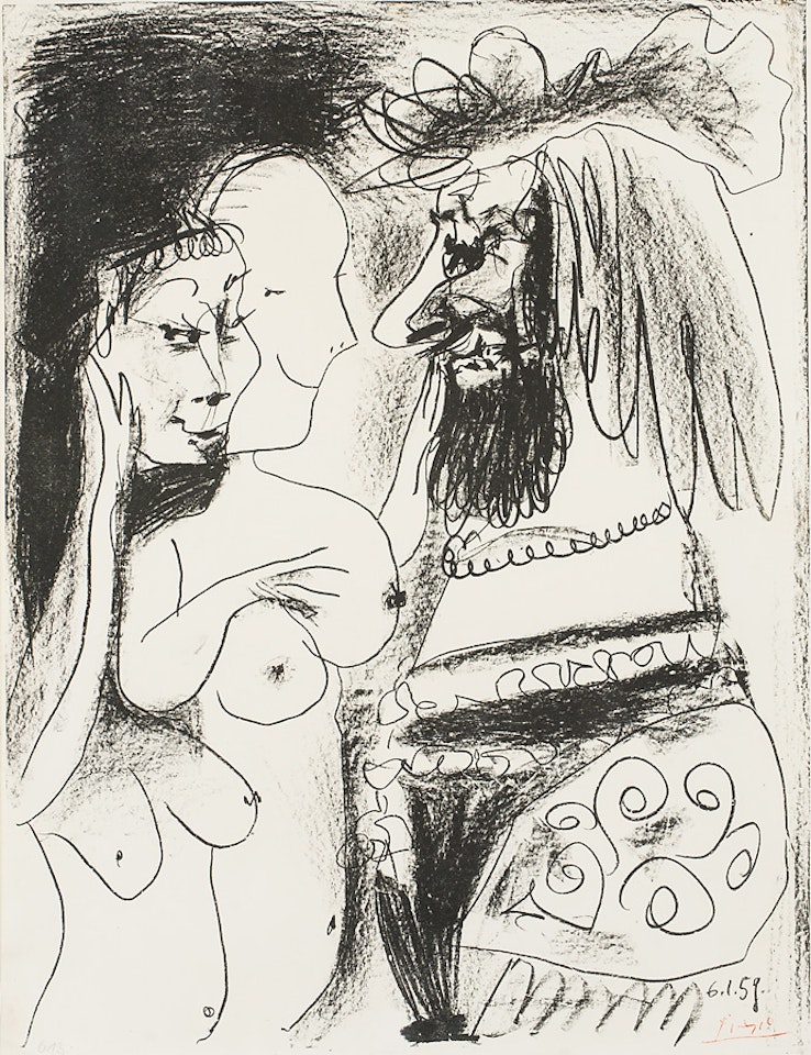 Le Vieux Roi (B. 869; M. 317) by Pablo Picasso