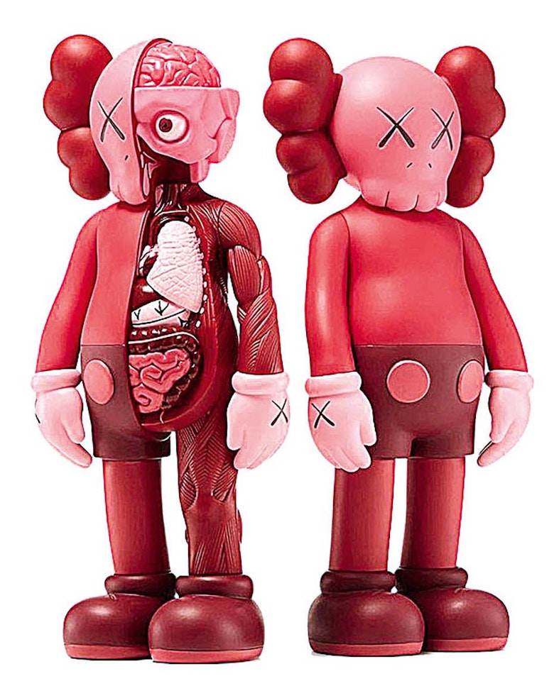 COMPANION: BLUSH (FULL BODY & FLAYED) by Kaws