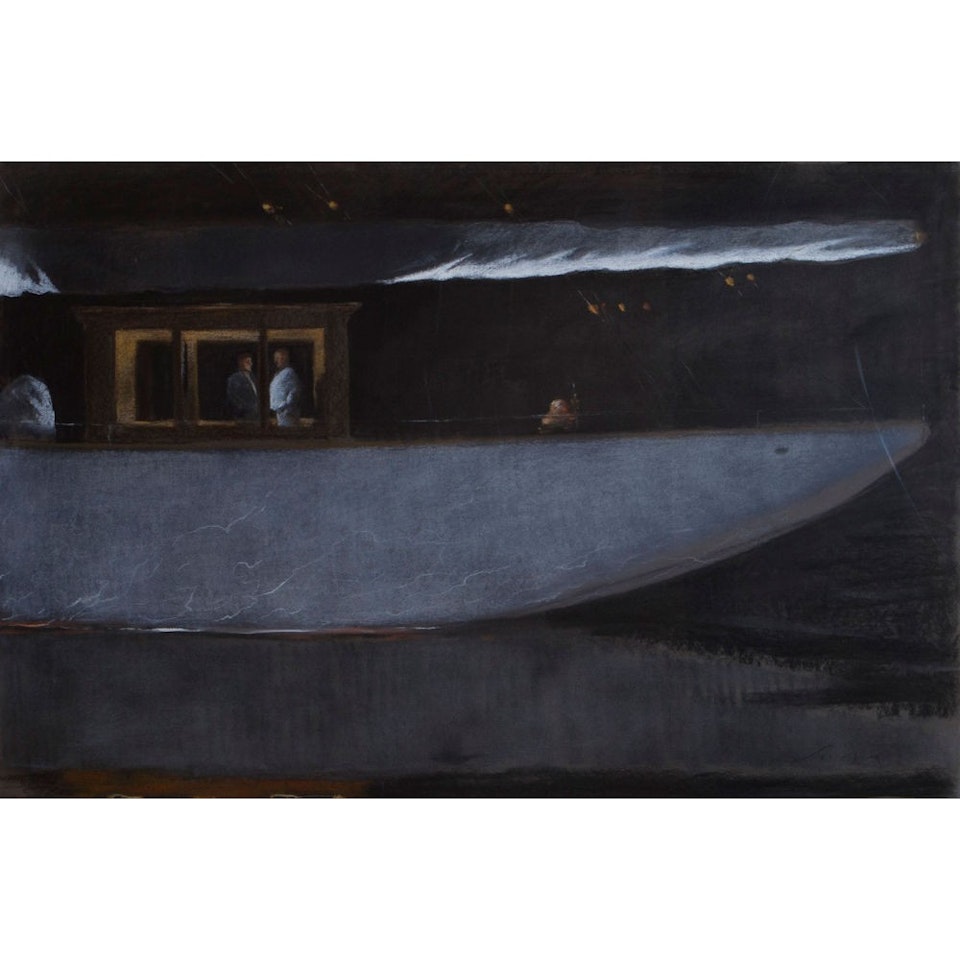 Meeting at High Sea by Julio Larraz