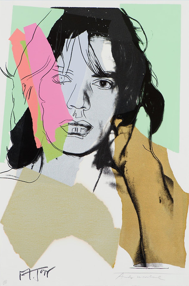 Mick Jagger (F. & S. II. 140) by Andy Warhol