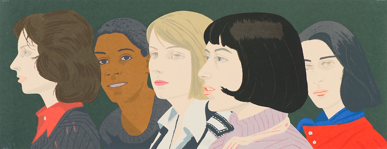 Five Women (M. 94) by Alex Katz