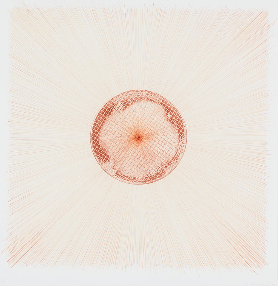 Hot Air Being Blown (E. 126) by Ed Ruscha
