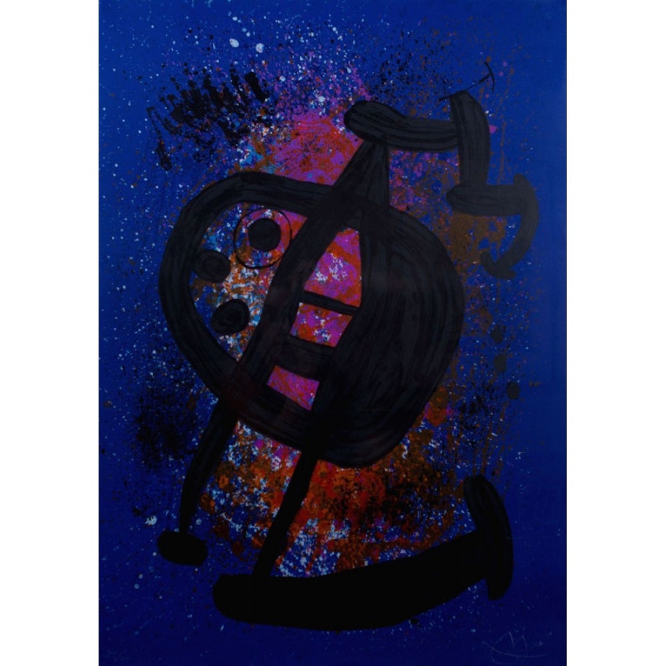 The Grand Écart (The Great Gap) (Mourlot 524) by Joan Miró