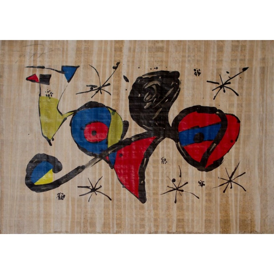 Hommage a Joan Miró by Joan Miró
