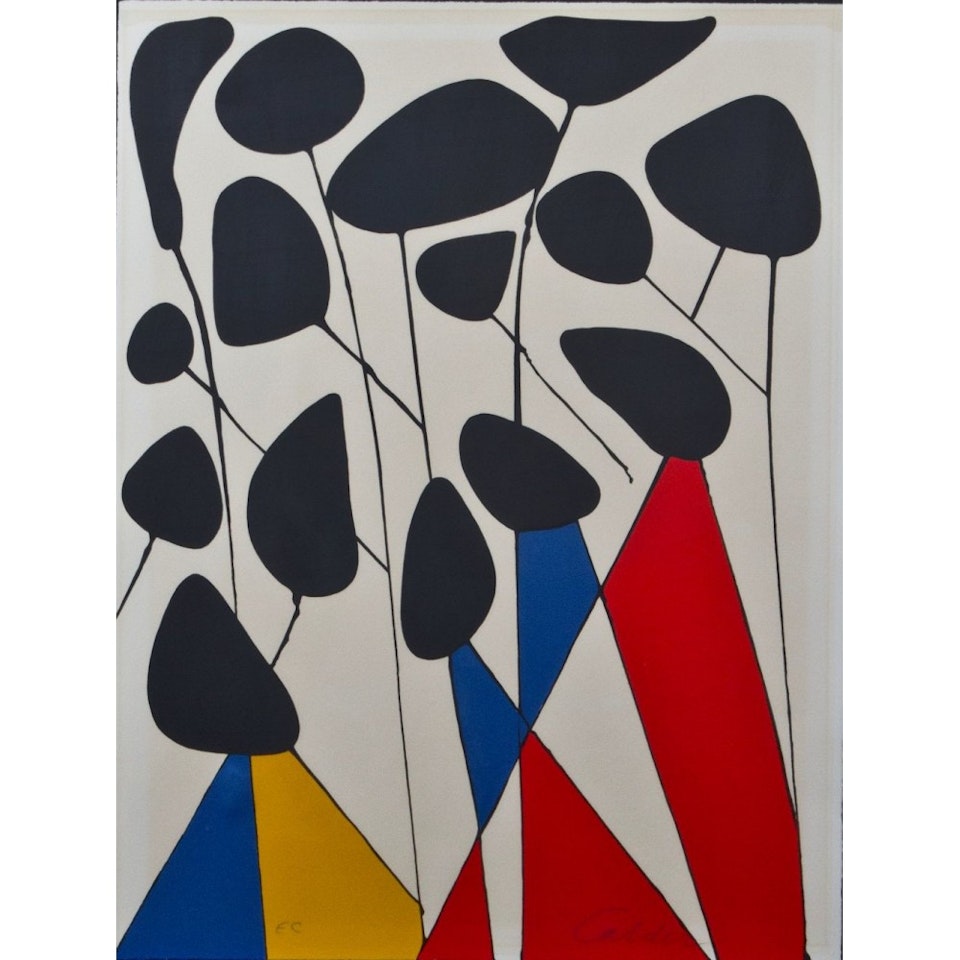 Les Fleurs II by Alexander Calder