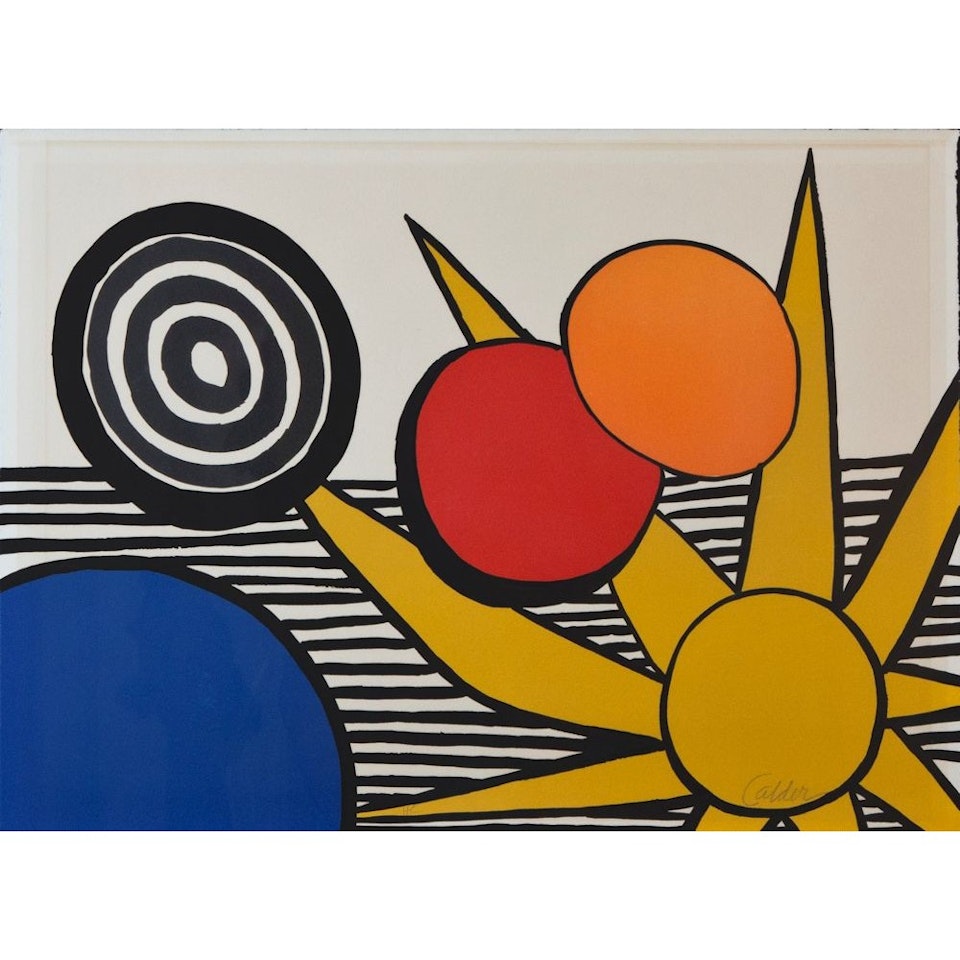 Untitled (Sun with Planets) by Alexander Calder