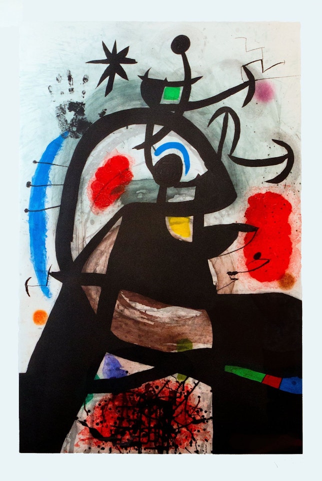 Le Permissionnaire (Soldier on Leave) by Joan Miró