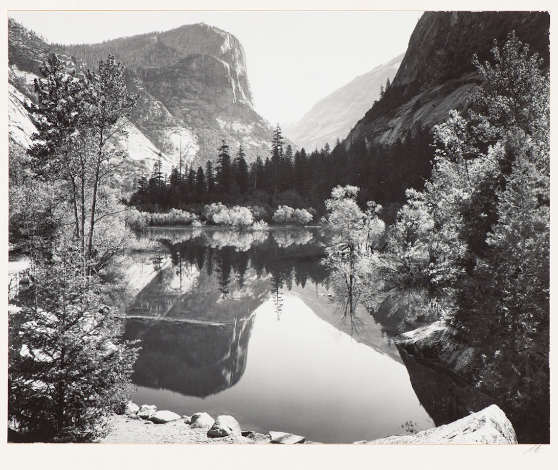 Mirror Lake by Ansel Adams