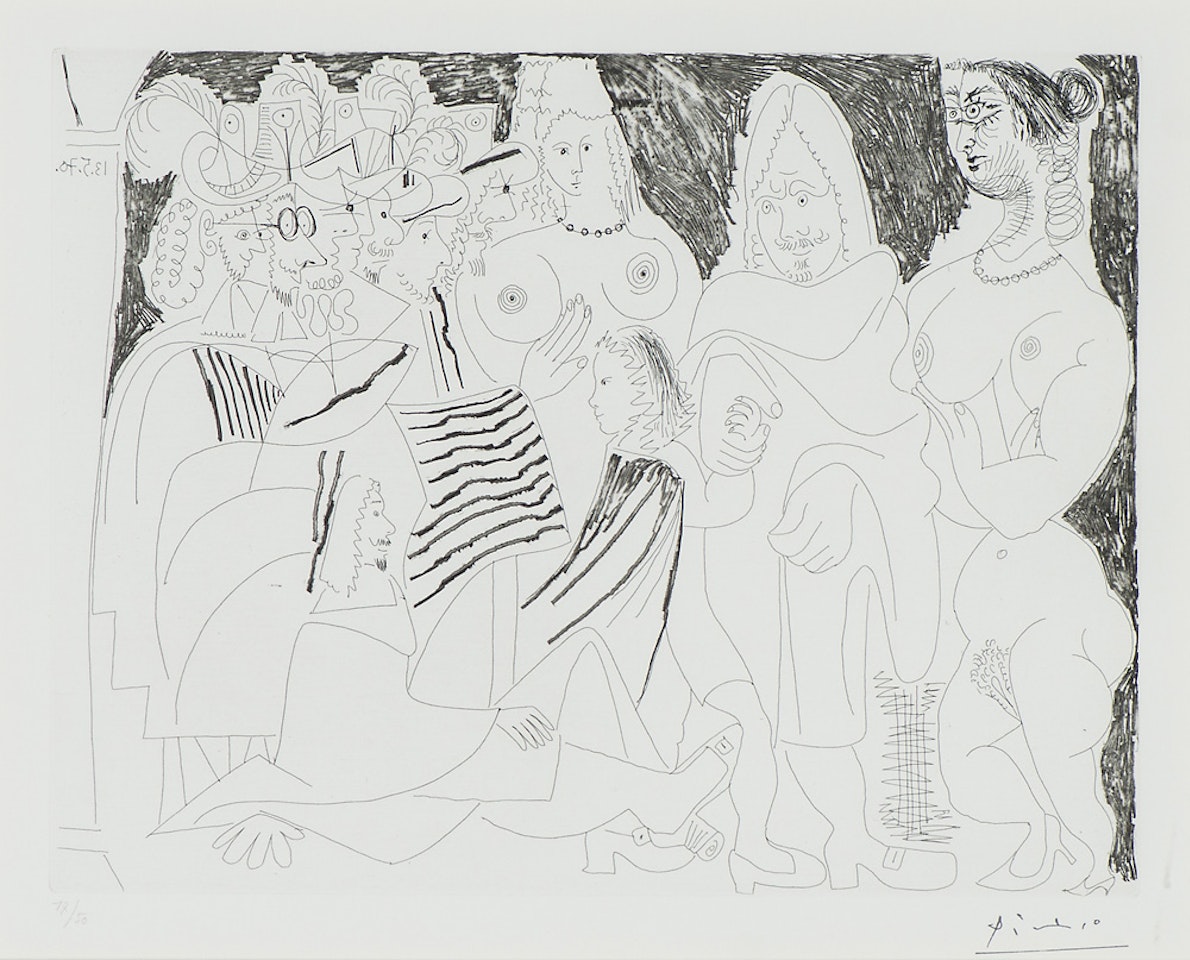 Untitled (from 156 series) by Pablo Picasso