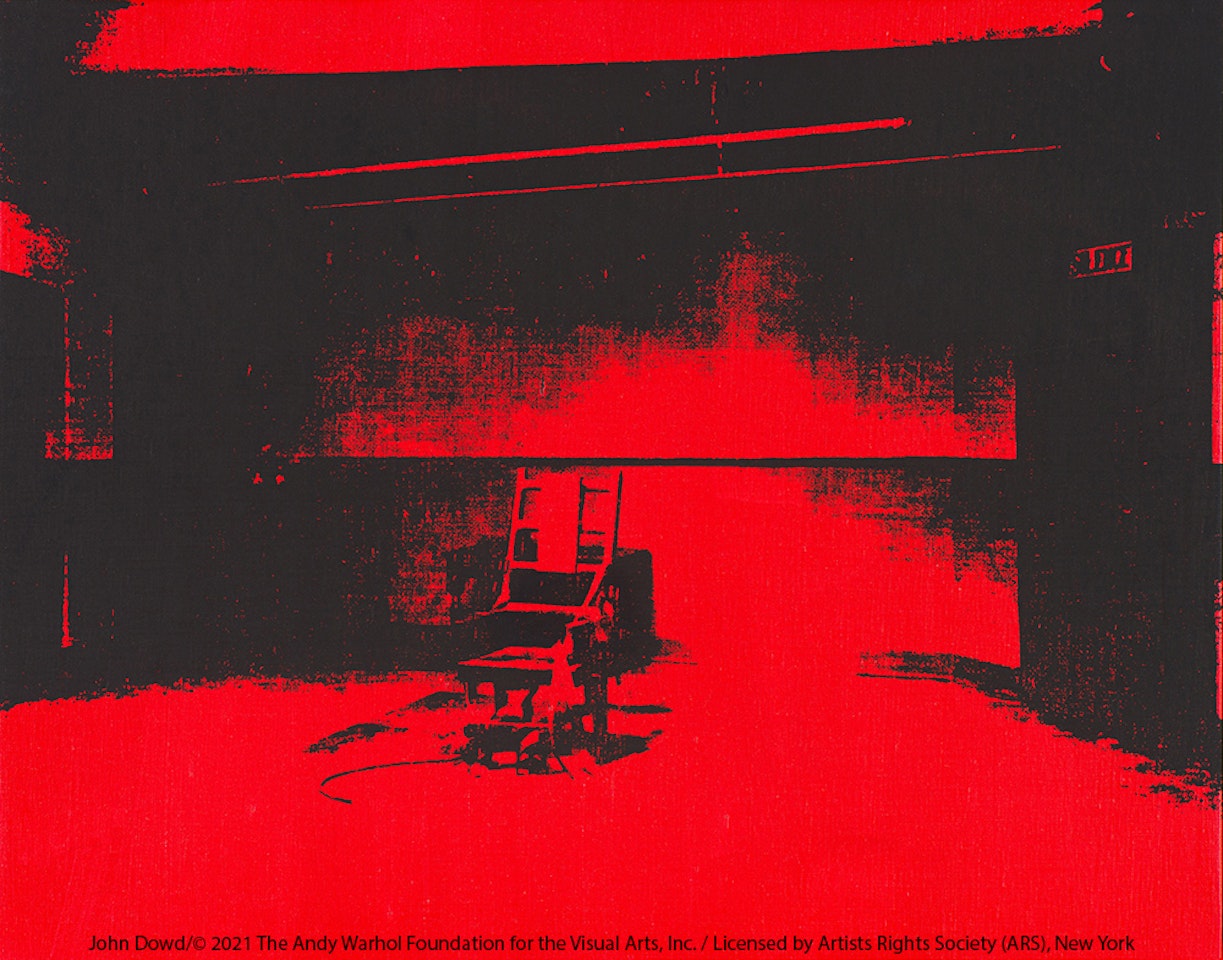 Little Electric Chair by Andy Warhol