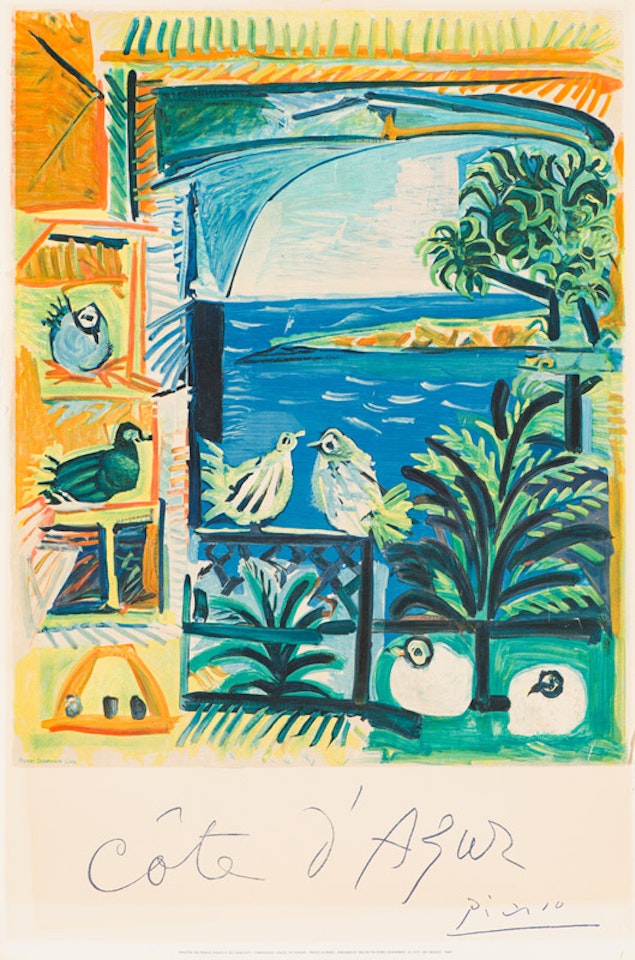 Cote d"Azur (Azur 31, Czwiklitzer 177) by Pablo Picasso