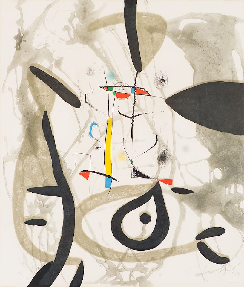 El Pi de Formentor (c) (D.942; C. 217) by Joan Miró