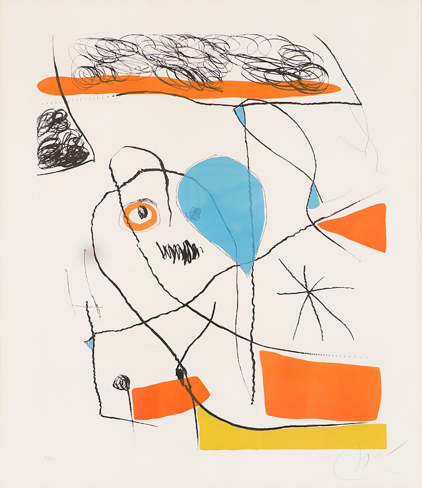 El Pi de Formentor (a) (D. 942; C. 217) by Joan Miró