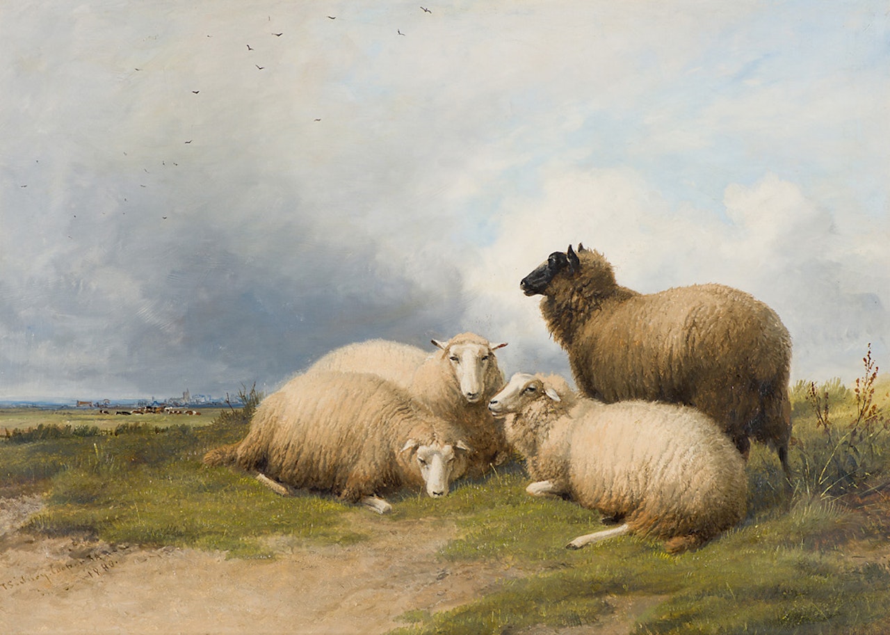 Sheep by Thomas Sidney Cooper
