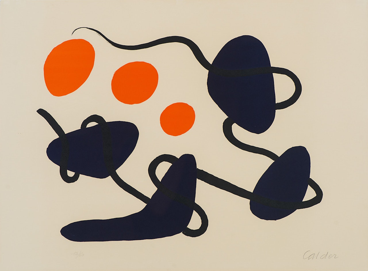 The Black Line by Alexander Calder