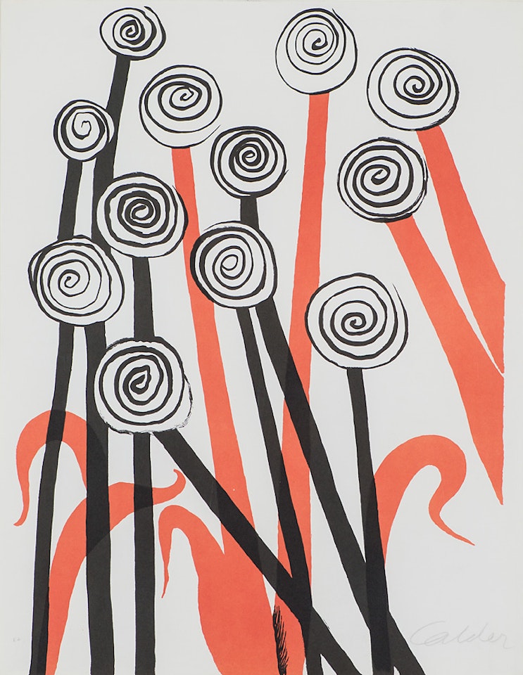 Untitled (from Magie Eolienne Portfolio) by Alexander Calder