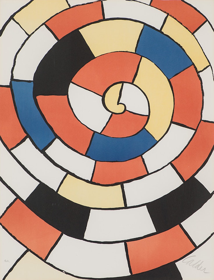 Labyrinth (from Magie Eolienne Portfolio) by Alexander Calder