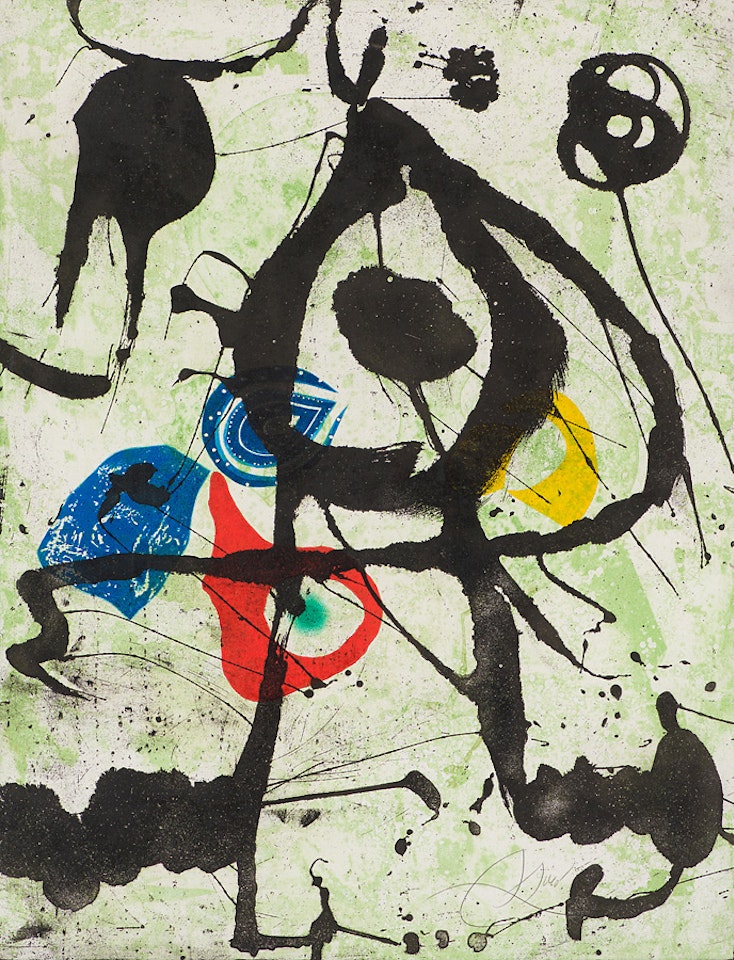 Grans Rupestres VI (Large Cave Paintings VI) (D. 1058) by Joan Miró