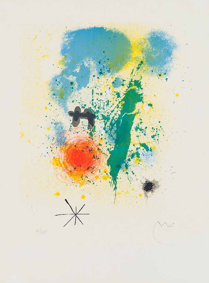 Préface, from 52 Affiches (M. 384) by Joan Miró