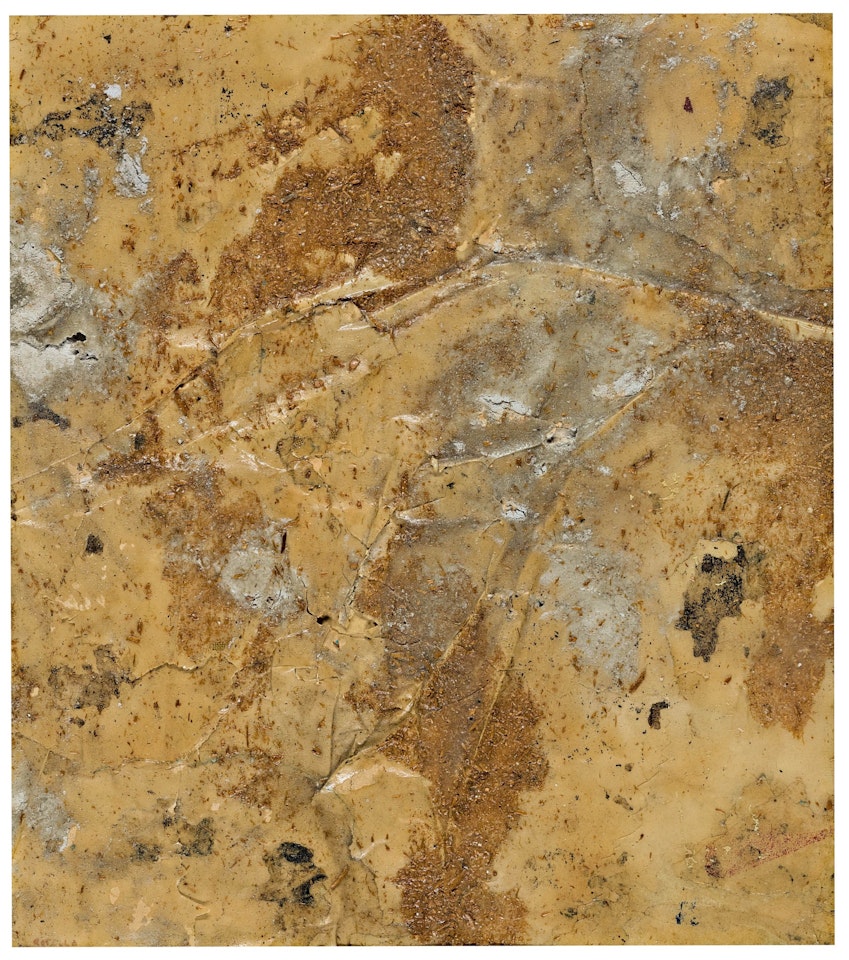 MATERIA VIVA (COLLAGE N. 9) by Mimmo Rotella