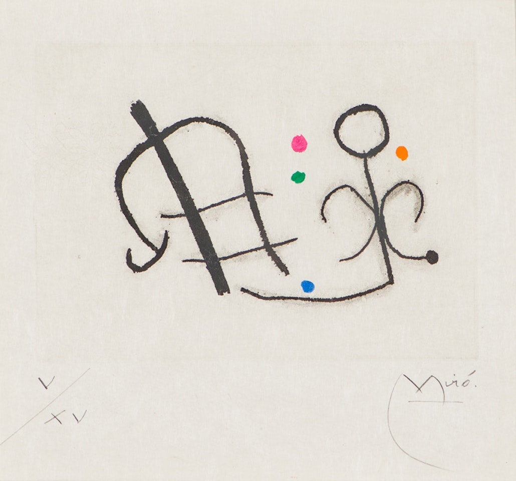 Nous Avons (D. 258) by Joan Miró