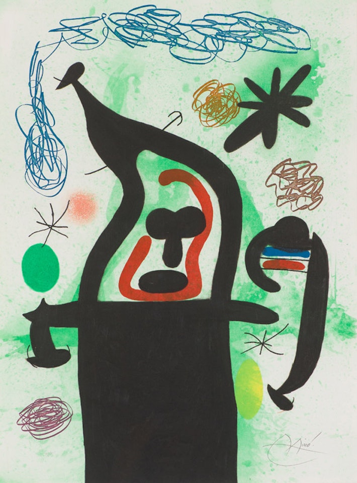La Harpie (D. 506) by Joan Miró