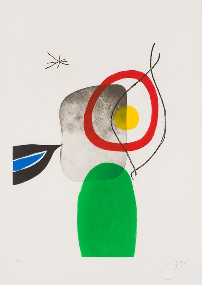 Tir à l"Arc (D. 554) by Joan Miró