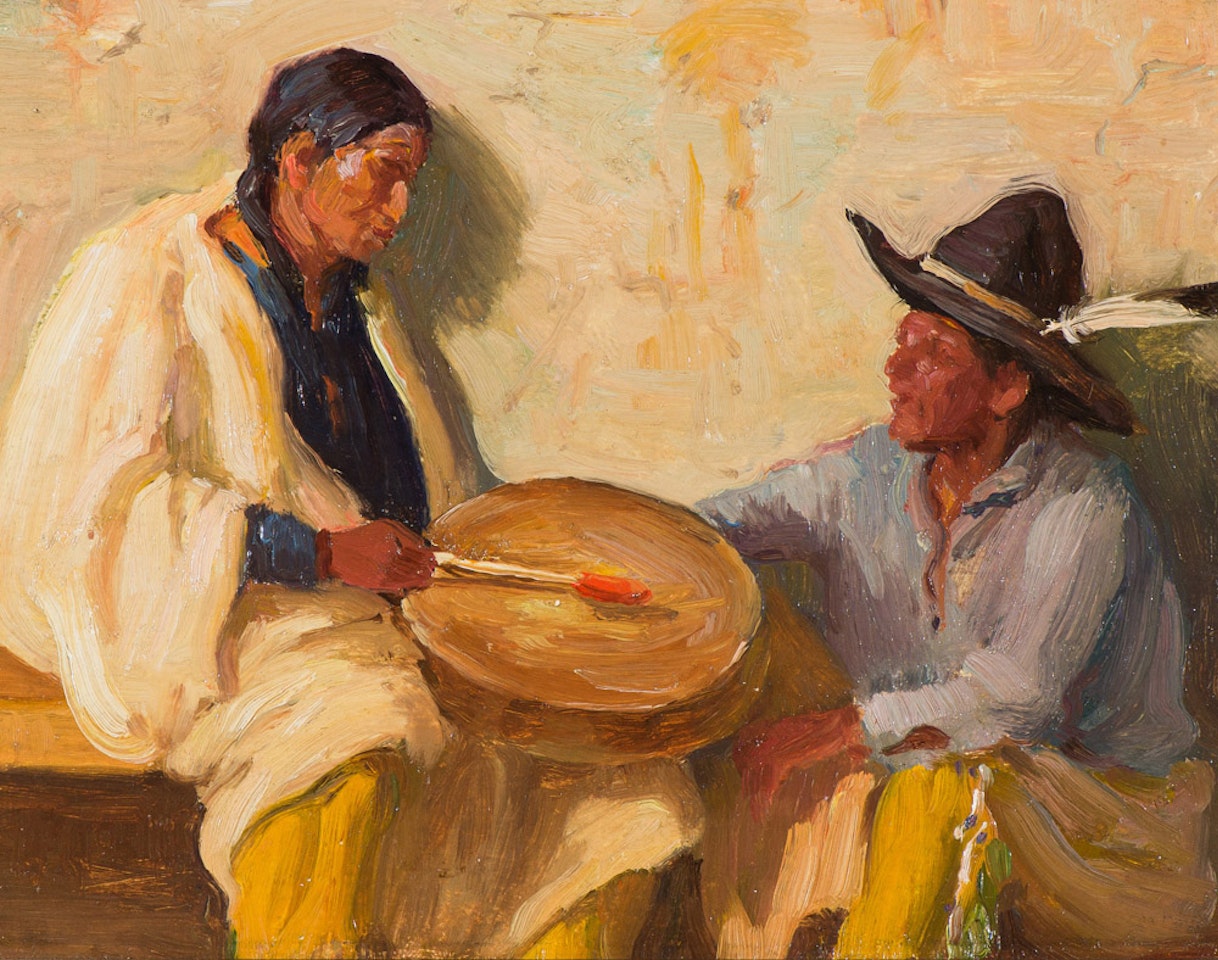 Composition Sketch by Joseph Henry Sharp