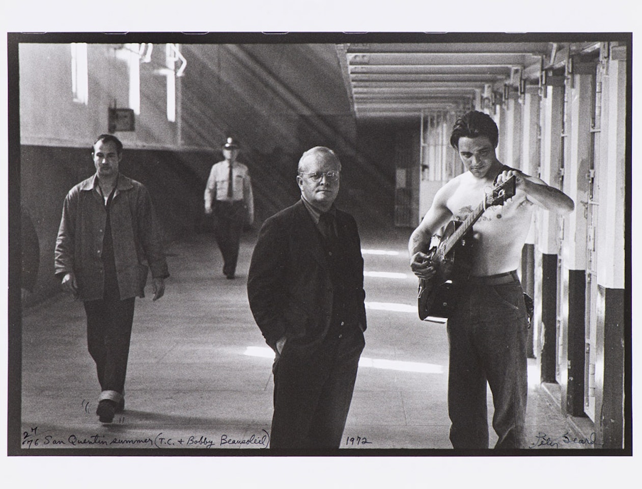 San Quentin Summer (T.C. + Bobby Beausoleil) by Peter Beard